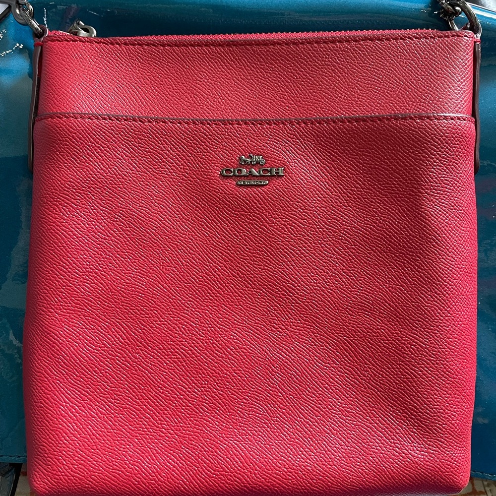 Red Coach crossbody